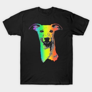 Rainbow Whippet T-Shirt